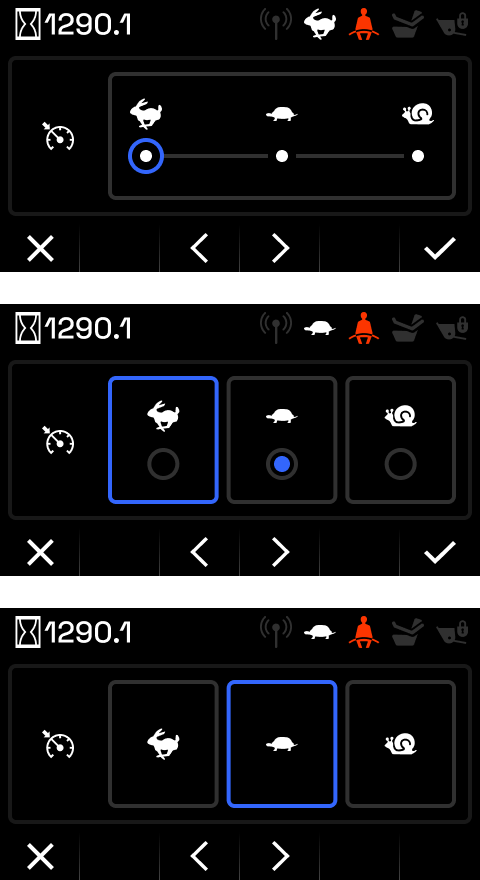Sparrow Settings Variations